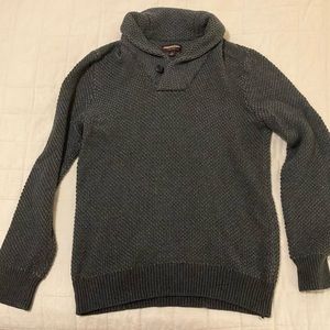 Johnston & Murphy shawl collar sweater